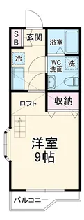 アメリカンリバティー所沢Ⅹ【2階】の間取り