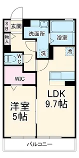 ブランドール宮崎台【2階】の間取り