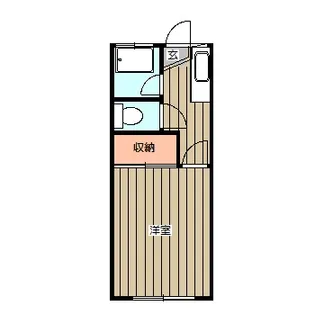 村上荘【6号室】の間取り