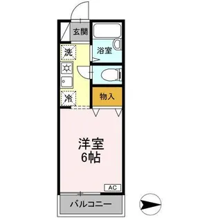 グリーンピポット第3【2階】の間取り