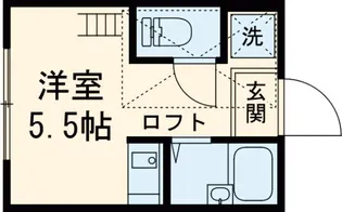 マルケサス立川【1階】の間取り