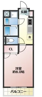 マリリン【2階】の間取り