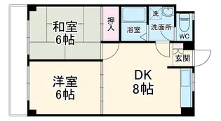 マンションエナジーⅡ【3階】の間取り