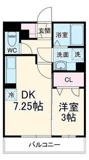 spatium【3階】の間取り