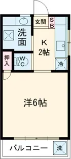 第1ハイツ小池【302号室】の間取り