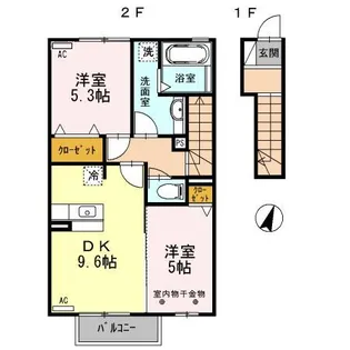 コンフォートK【2階】の間取り