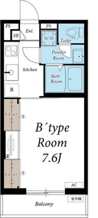 リブリ・Y’s【2階】の間取り