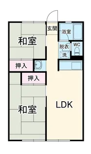 メントモアC棟【1階】の間取り