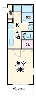 サンボナール【1階】の間取り