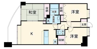 K&Aビル【2階】の間取り