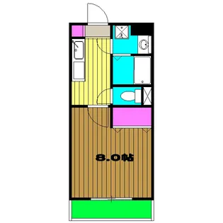 アニエスガーデン【1階】の間取り