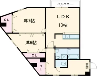 T’sハウス【2階】の間取り