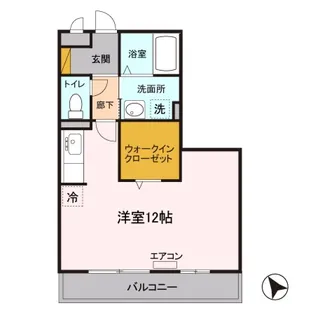 セジュールZEN 参番館【3階】の間取り