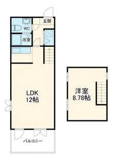 エルム菊名【4階】の間取り