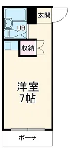 アガペー【1階】の間取り