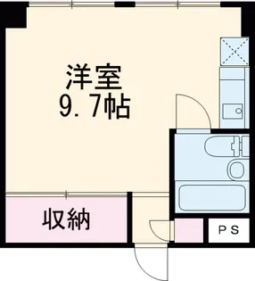 レディース・ビレッジ ヨシトモ【405号室】の間取り