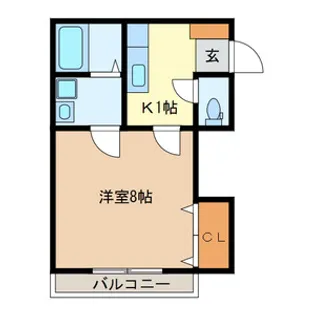 セラージュA【1階】の間取り