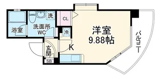 ウェルストーン【303号室】の間取り