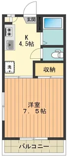 リヴェールハイツ【2階】の間取り