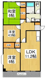 ヴェルアージュ【1階】の間取り