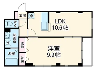 恵千庵【4階】の間取り