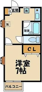 メゾンヌーベル【2階】の間取り