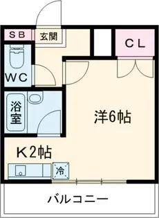 ウィン高尾【103号室】の間取り