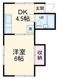メゾン菅谷【102号室】の間取り