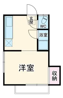 多摩コープ【101号室】の間取り