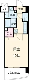 グランディールタチバネ【4階】の間取り