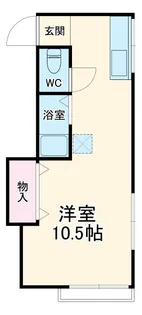 サンハイツ花園【203号室】の間取り