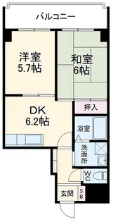シティフォーラム溝の口【8階】の間取り