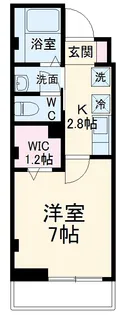アイビス生田【2階】の間取り