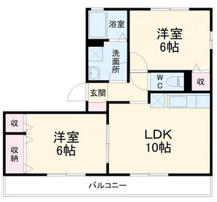 ヴィラエミネンス【3階】の間取り