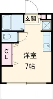 エステート田辺【1階】の間取り
