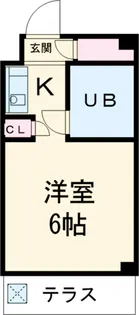 JLBグランエクリュ立川【1階】の間取り
