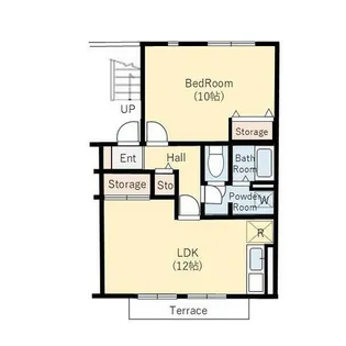 グリーンビレッジB【2階】の間取り
