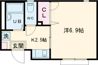 グレースF【2階】の間取り