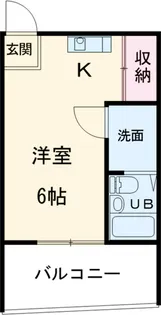 ドミトリーシュンエー【103号室】の間取り