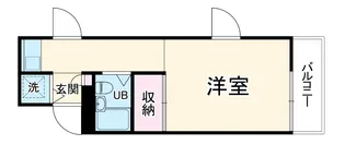 シーツナシマ【305号室】の間取り