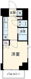 ルーブル高津【201号室】の間取り