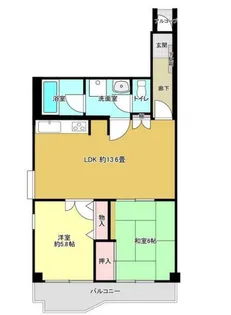 パークシティ溝の口D棟【7階】の間取り