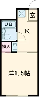 ハイツグリーンゲーブルスⅠ【101号室】の間取り