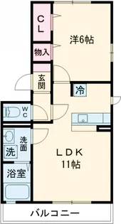 グランシャリオ【3階】の間取り