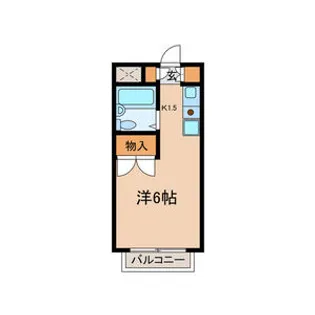 子安プラザ【203号室】の間取り