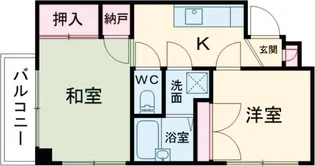 ニューポートHK【303号室】の間取り