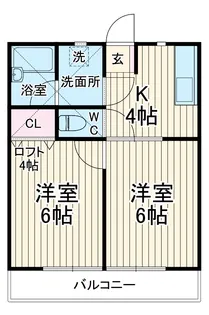 ペアハイムⅤ【1階】の間取り