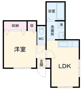 K・One1【1号室】の間取り