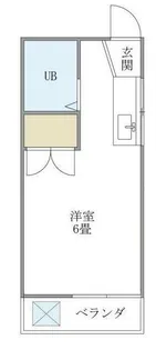 橘花荘【2階】の間取り