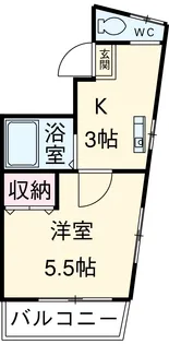 柳澤ハイツ第2【2階】の間取り